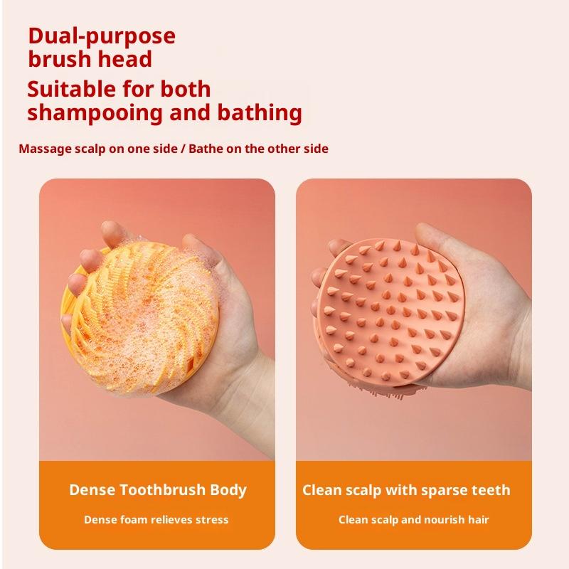 Scalp Scrub Exfoliant - ソフトシリコンボディスクラバー頭皮角質除去非刺激性ボディウォッシュマッサージャーバスシャワーブラシボディスクラブスキンケアバスツール