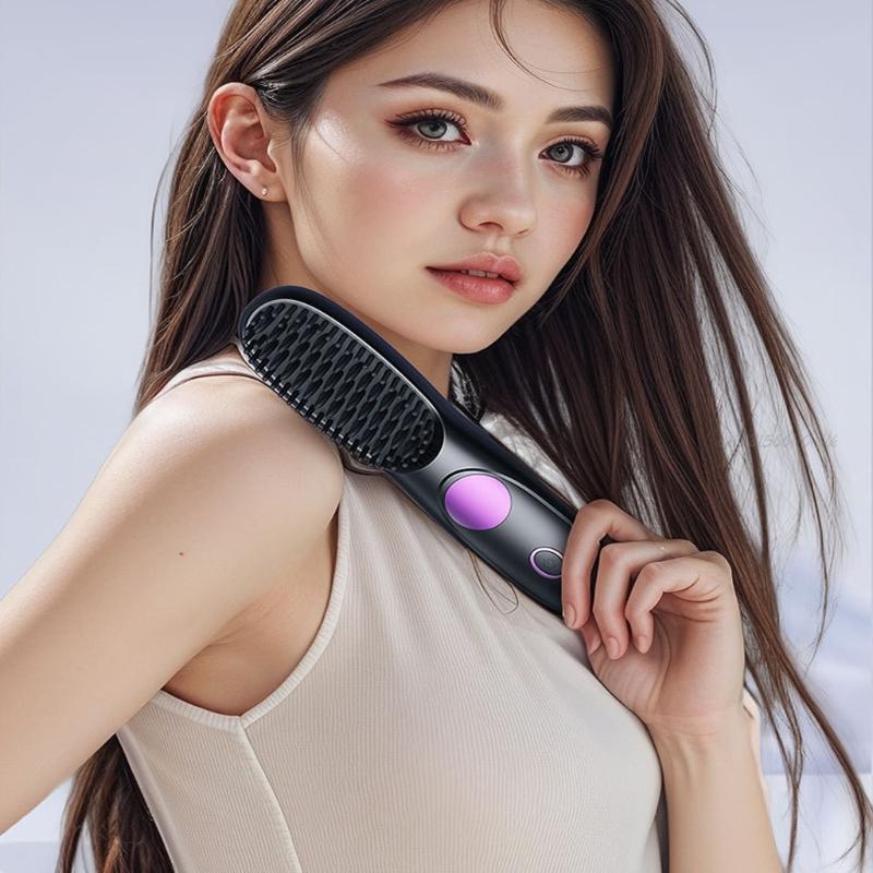 27RB サーマルブラシ縮毛矯正ガジェット調整可能な熱保護技 - Hair Care Daily のレビューと価格