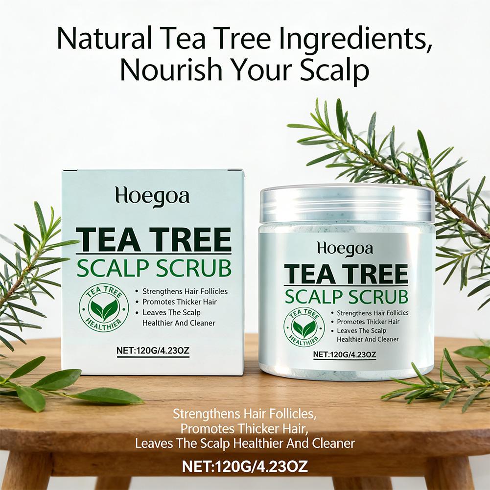 ティーツリー スカルプスクラブ ディープクリーン 保湿成分配 - Scalp Scrub Exfoliant のレビューと価格
