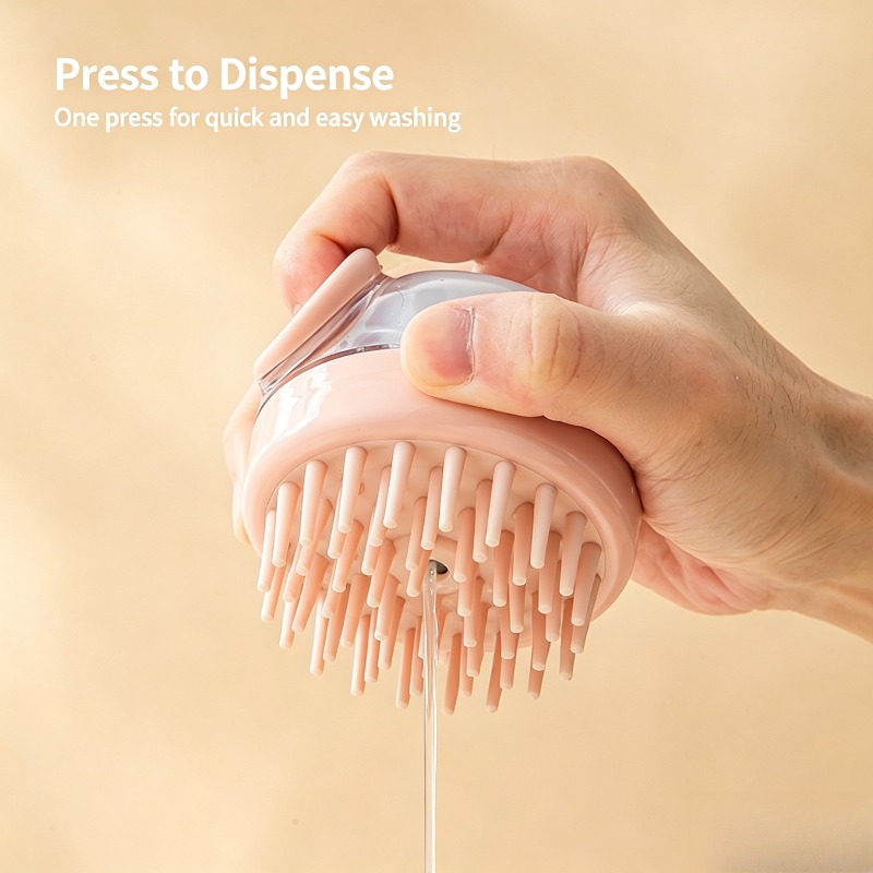 詰め替え可能な液体頭皮マッサージブラシ、洗髪用コーム、シャワ - Scalp Scrub Exfoliant のレビューと価格
