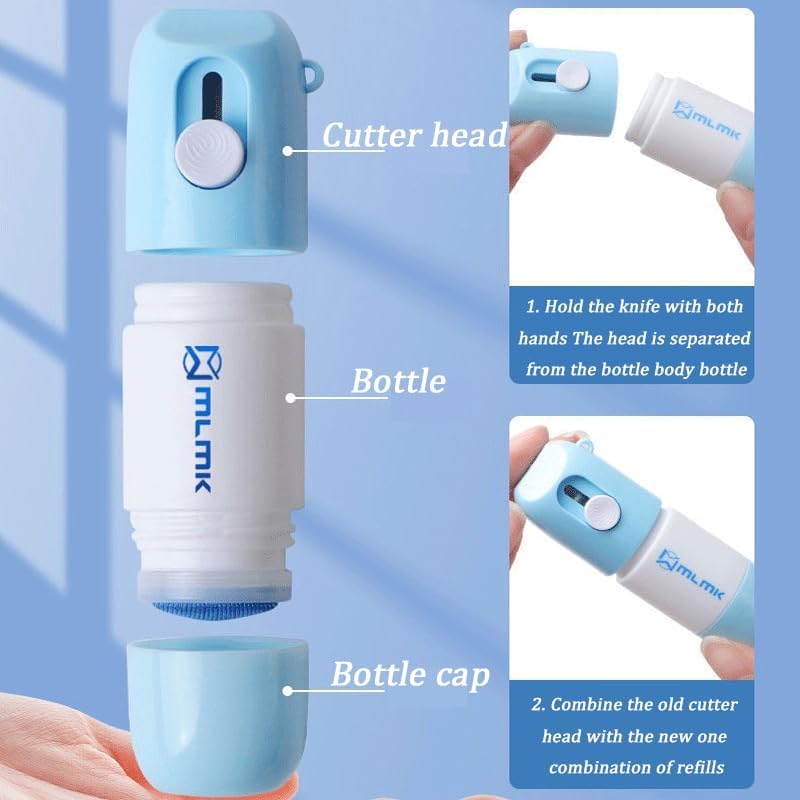 感熱紙修正液 開封ナイフ付き ポータブル耐久性のある感熱紙  - Heat Protectant Spray のレビューと価格