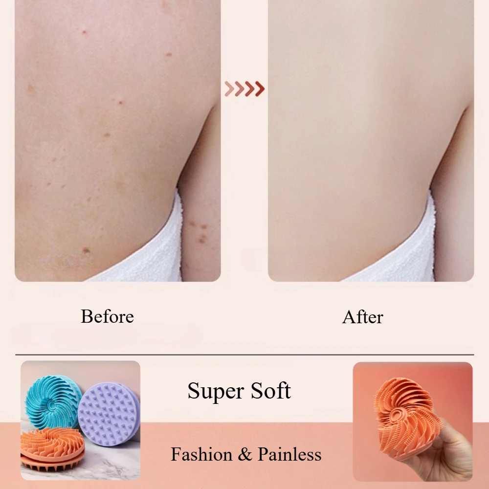 ソフトシリコンボディスクラバー頭皮角質除去非刺激性ボディウォ - Scalp Scrub Exfoliant のレビューと価格