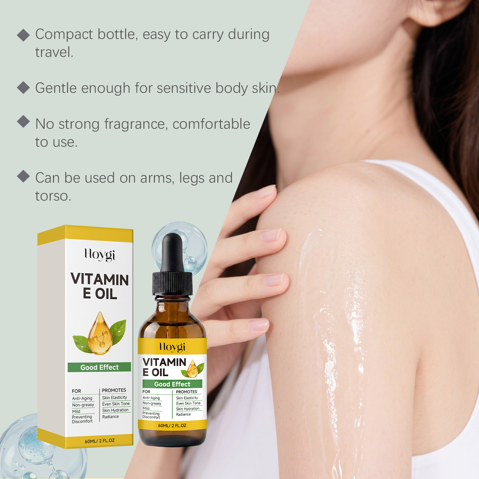 ビタミンEオイル 保湿・ハリ改善 肌の柔らかさを向上させ、肌 - Hair Care Vitamin E のレビューと価格