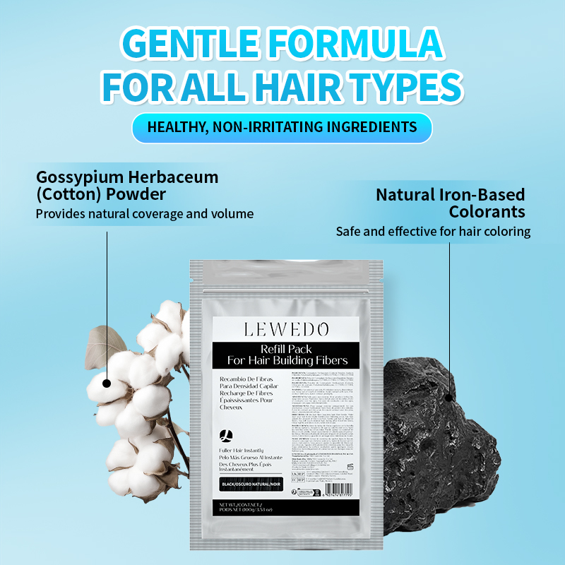 毛髪繊維パウダー 100 グラムインスタント育毛繊維詰め替え - Hair Care Nutrition のレビューと価格