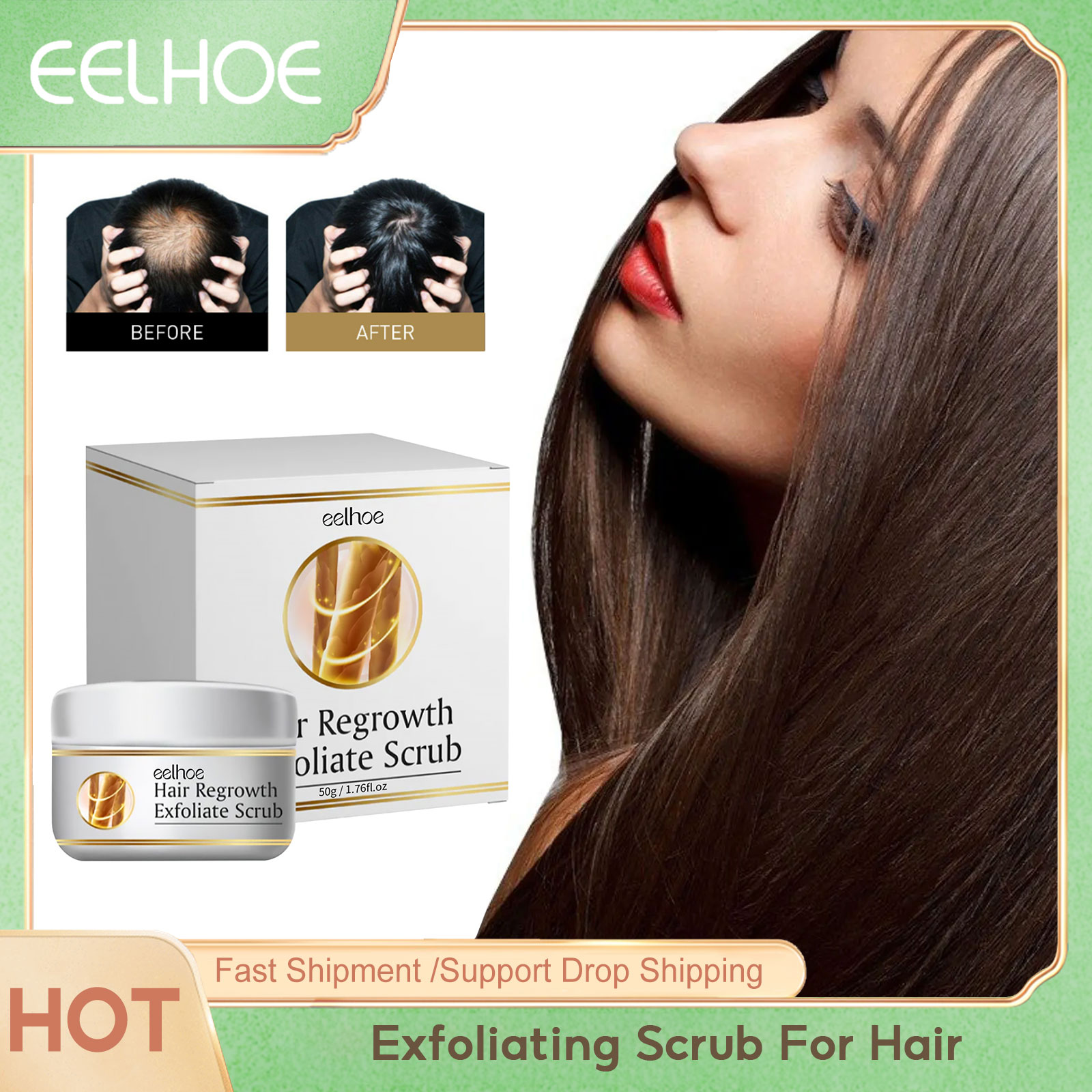 頭皮クレンジングスクラブフケ除去オイル毛包治療根保湿増粘修復 - Scalp Scrub Exfoliant のレビューと価格