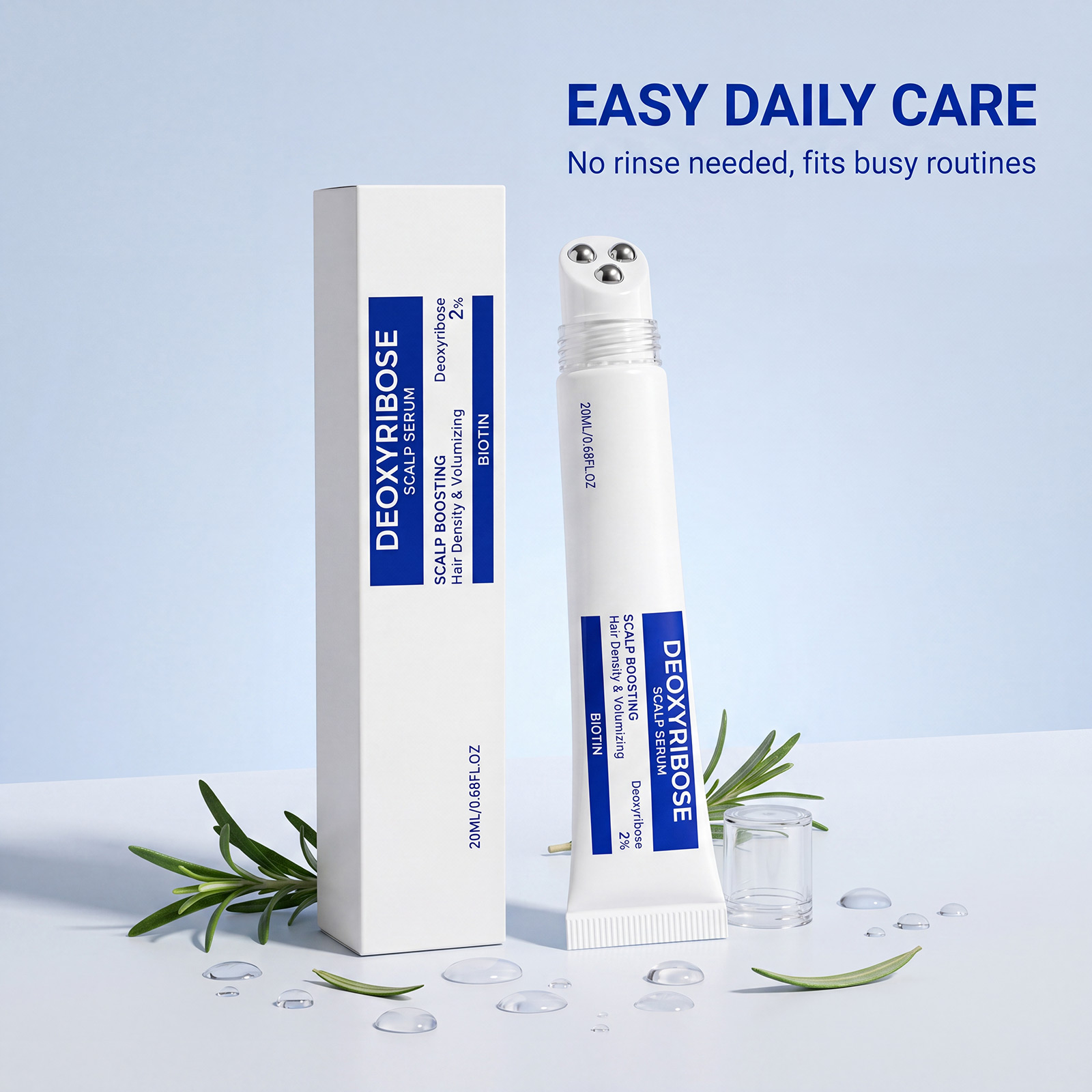 デオキシリボース配合の頭皮美容液 毛包を活性化し、より豊かな - Hair Care Serum のレビューと価格