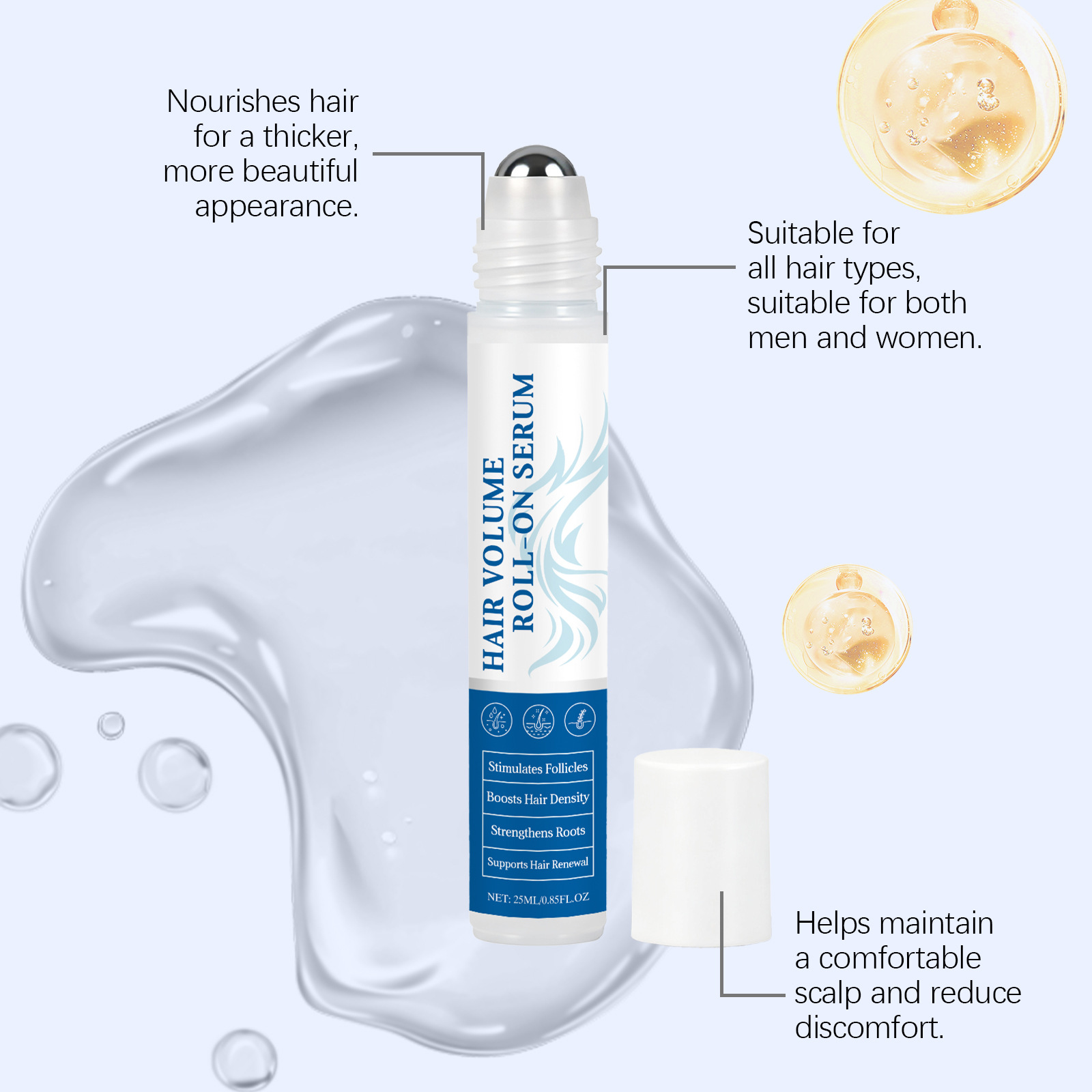 ローズマリー育毛エッセンスオイルコントロール 根元栄養補給  - Hair Care Serum のレビューと価格