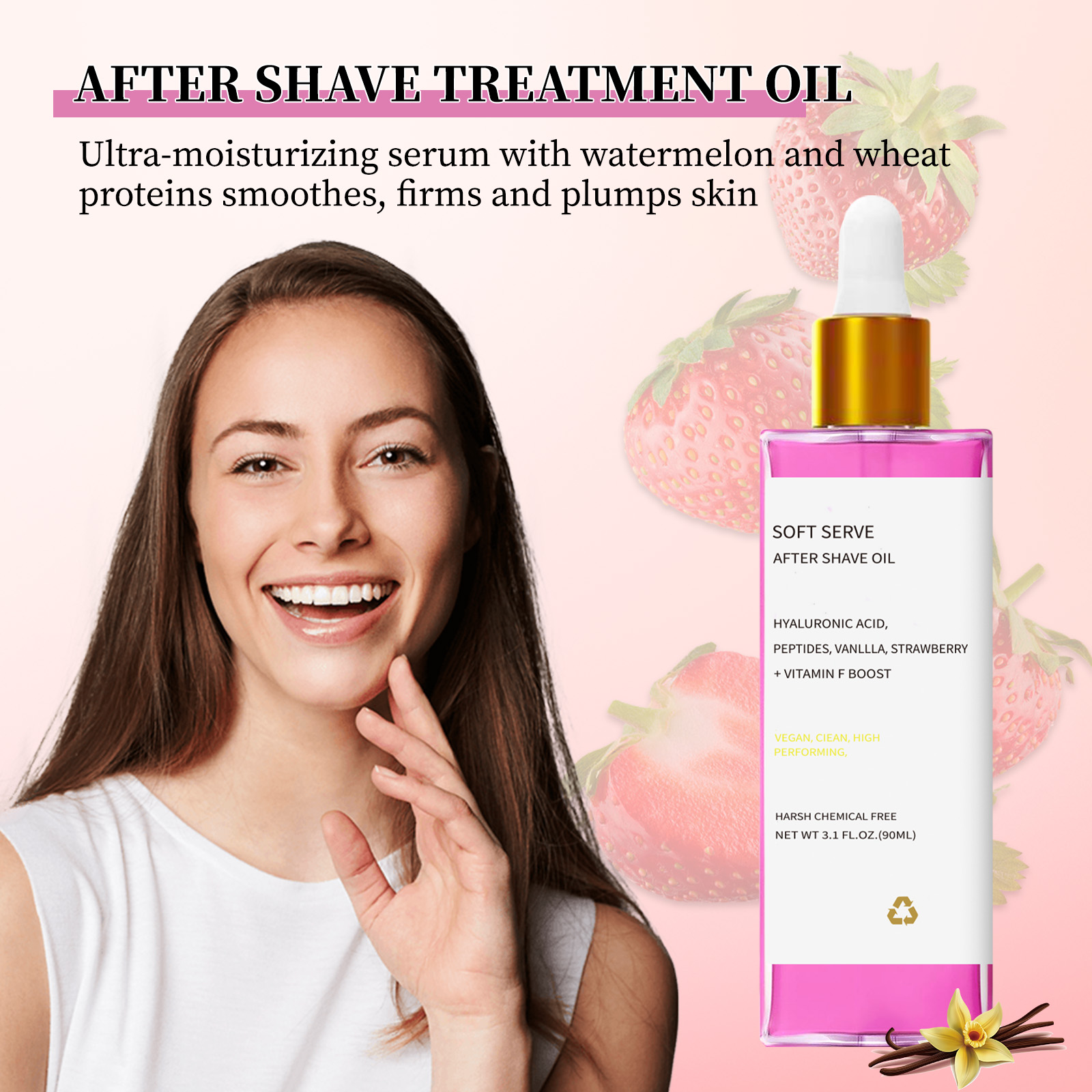 2/1 個ヘアアフターシェーブエッセンシャルオイルイチゴ風味 - Hair Care Daily のレビューと価格
