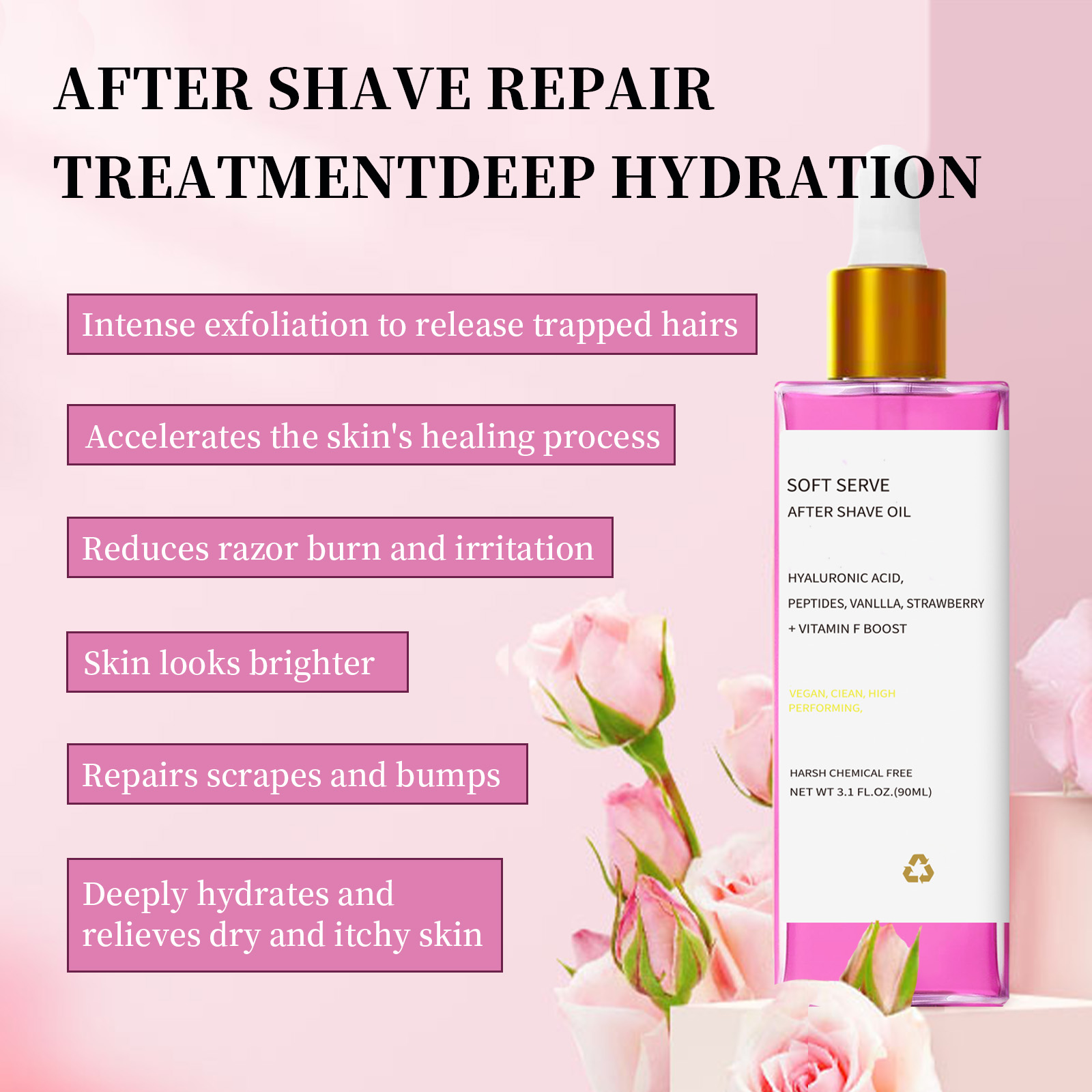 2/1 個ヘアアフターシェーブエッセンシャルオイルイチゴ風味 - Hair Care Daily のレビューと価格