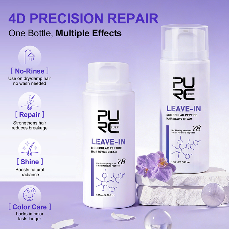 PURC リーブイン ケラチン ヘアクリーム、ダメージヘアマ - Hair Care Nutrition のレビューと価格