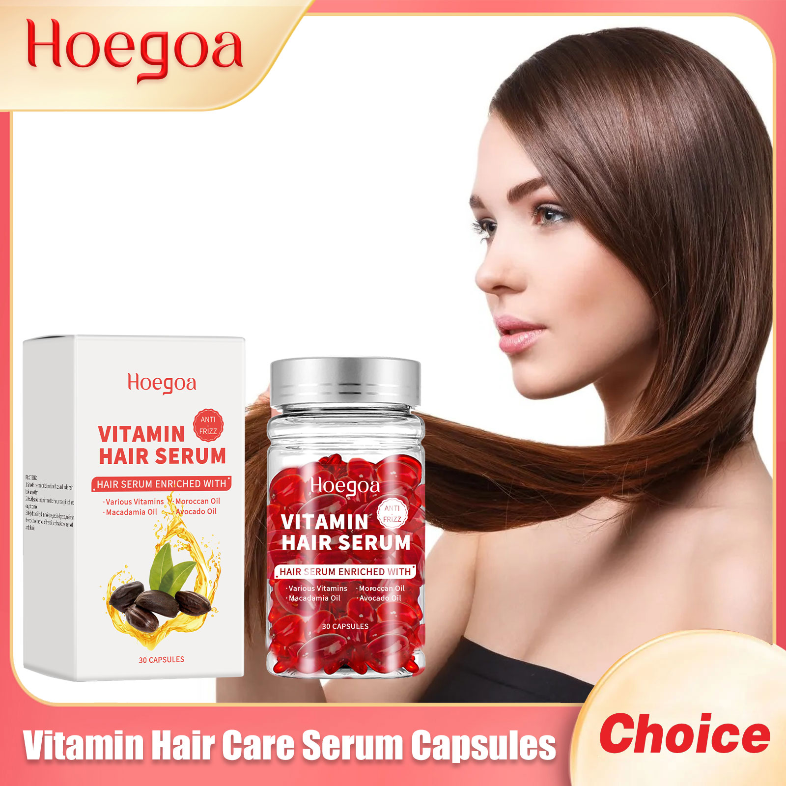 ビタミン ヘアケア セラム カプセル 再成長促進 オイルコン - Hair Care Serum のレビューと価格