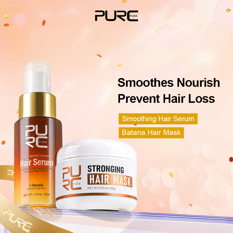 PURC スムージングヘアセラム + バタナオイル ローズマ - Hair Care Vitamin E のレビューと価格